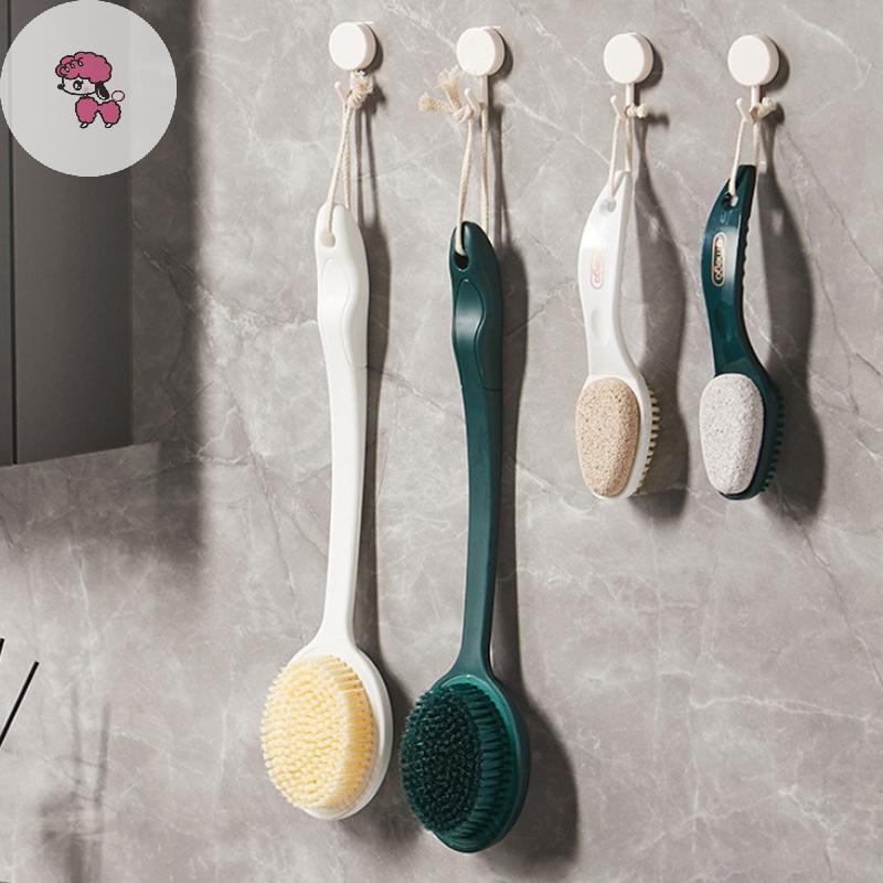 GRL 2-in-1 แปรงขัดเท้าเครื่องมือดูแลเท้าส้นรองเท้า Pedicure เครื่องมือขัดแปรง Pedicure เครื่องมือสอง