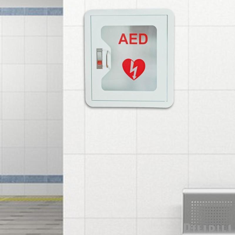[Dilidili] Aed ตู้หน้าต่างโปร่งใส Aed Defibrillator ตู้ติดผนังสําหรับโรงแรม