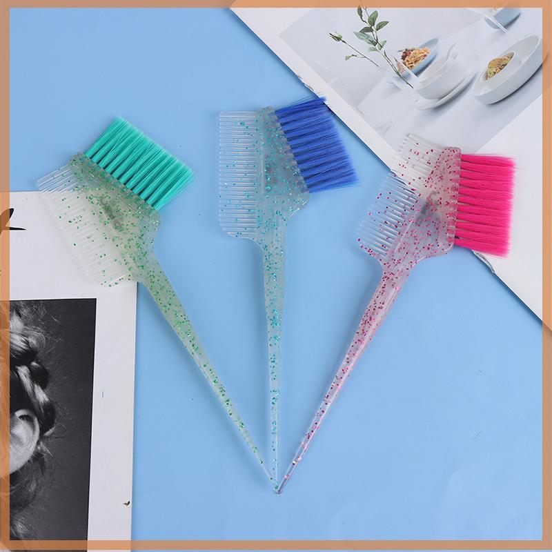 [Further] Pro Salon Hair Color Hair Dye Brush Comb Hair Dyeing Root Hair Bleach Tint Brush [TH]