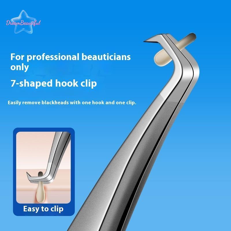 <DBFl-t> Acne s 7-Shaped Hook Clip Facial Beauty ลบเครื่องมือสําหรับ Skin Care ใหม่