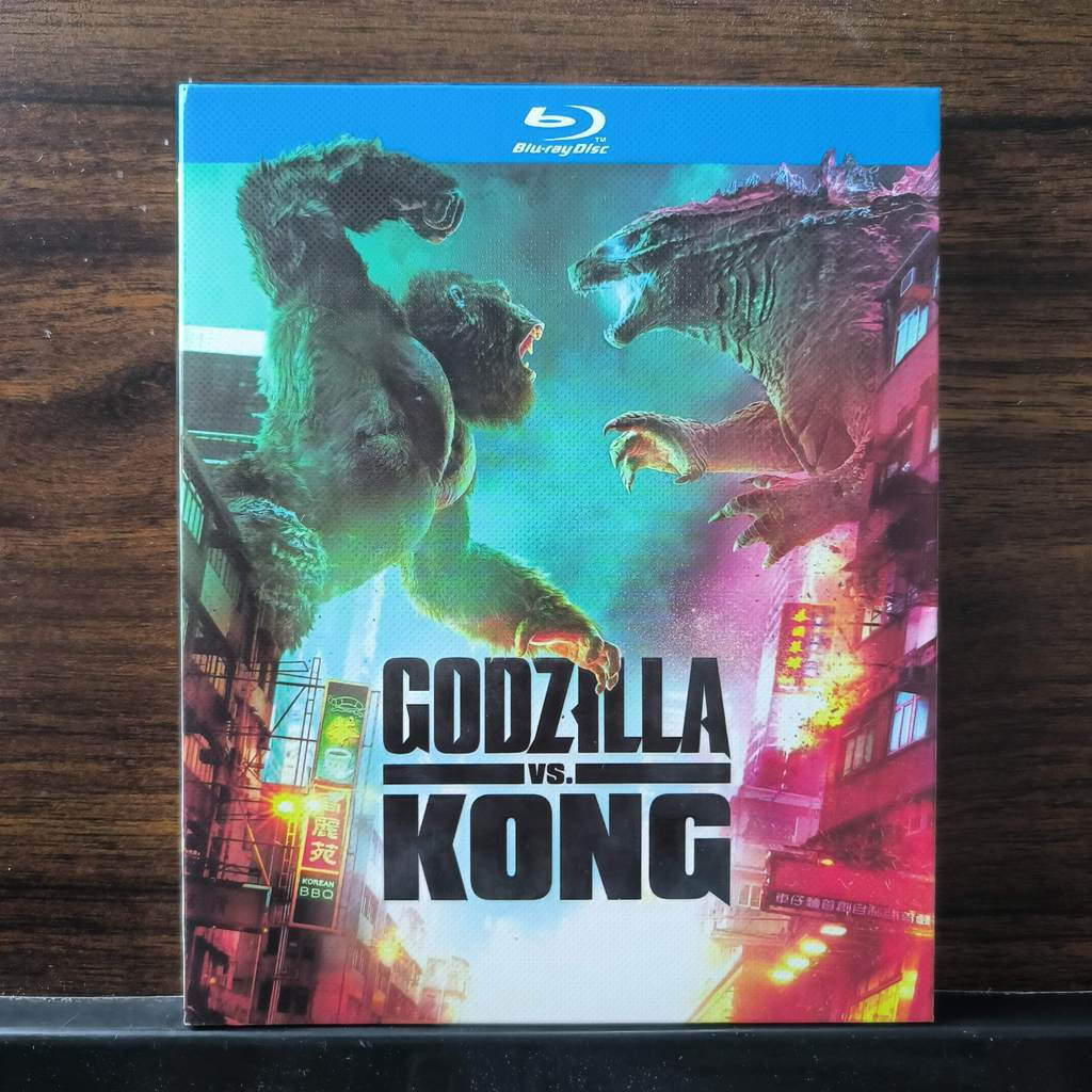 Blu-ray Disc American Film Godzilla vs Kong (2021) Blu-ray BD25 Eng Zh สเปนไทย Jap ยี่ห้อใหม่ชนิดบรร