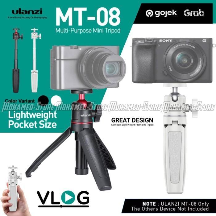 BEST ~ ULANZI MT-08 Monopod & ขาตั้งกล้อง Mini Extension Pole ขาตั้งกล้อง & HP - สีดํา