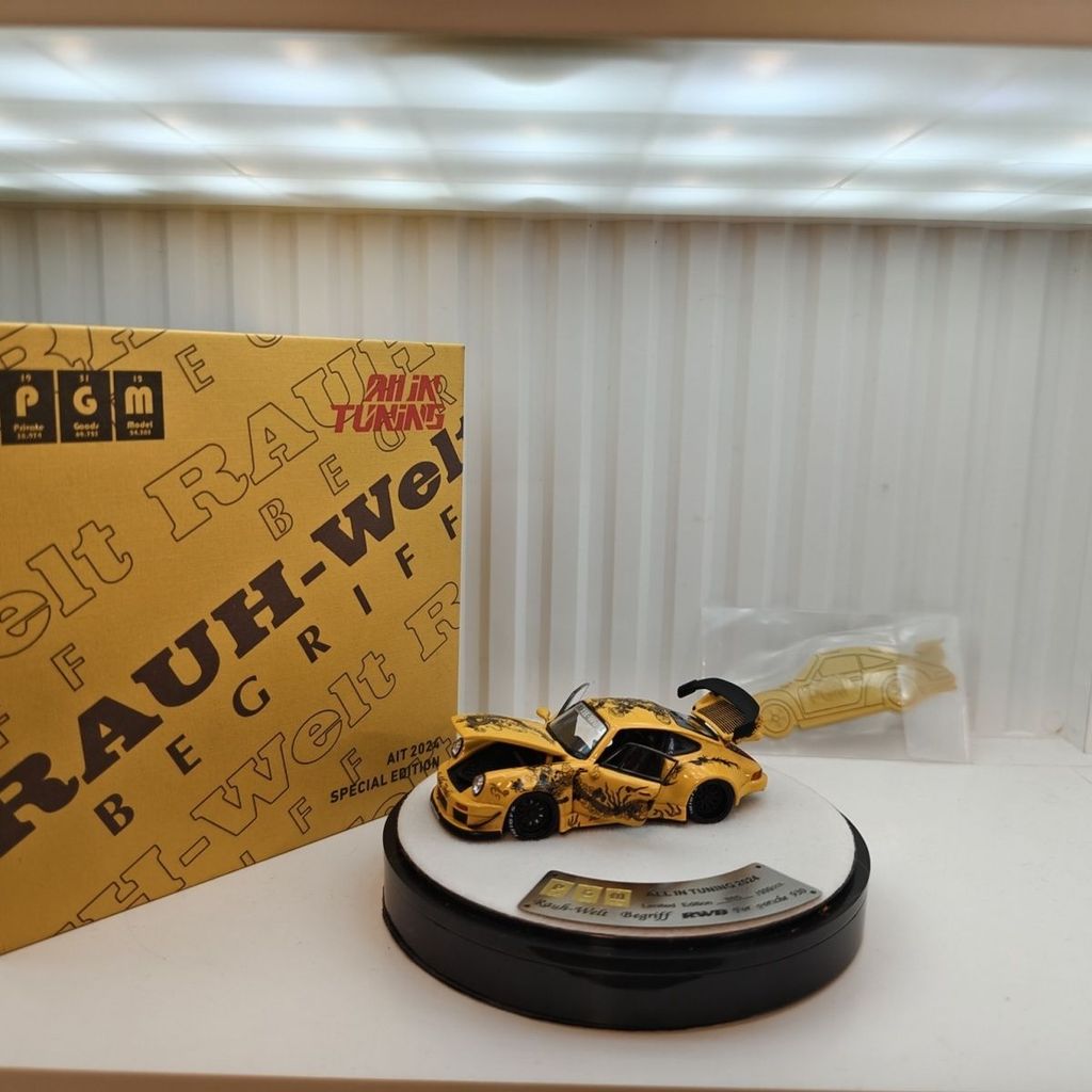 PGM Foshan Exhibition Limited RWB 964 1: 64 Porsche RWB993 โมเดลรถเปิดเต็มรูปแบบ----ห้างสรรพสินค้า Y