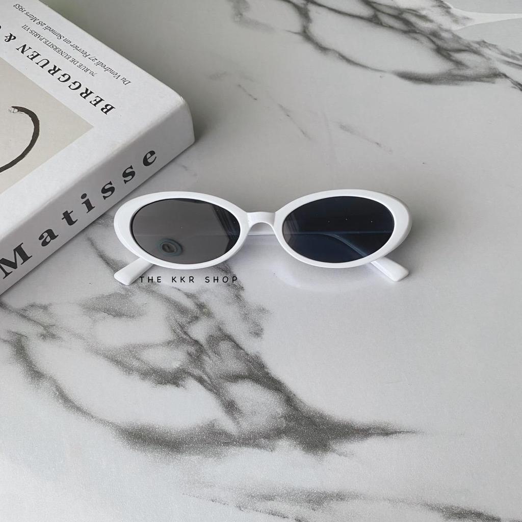 แว่นตากันแดดแฟชั่นรูปวงรีไข่ KD1804 กันแสงแดด ชายหญิงใส่ได้ ถ่ายรูปชิคๆ มีบริการปลายทาง - รูปที่ 6