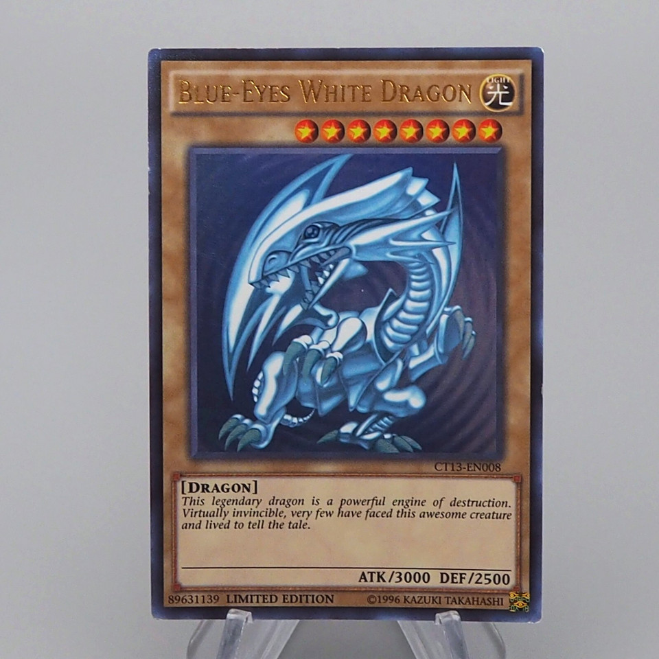 Yu-Gi-Oh Blue-Eyes White Dragon CT13-EN008 Ultra Limited Edition English n794
