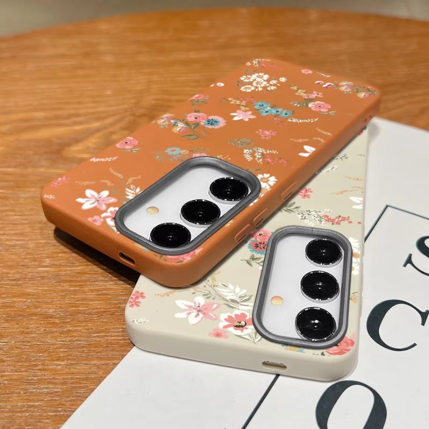 สําหรับ Samsung Galaxy A53 A33 A23 M13 M23 A52 A52S A32 M32 A22 M22 A15 A14 A13 ปลอก Simple Feel Retro ดอกไม้นุ่มเคสโทรศัพท์ฝาครอบ ราคา ถูกที่สุด ดีลบีเคเค แกลเลอรีภาพที่ 7