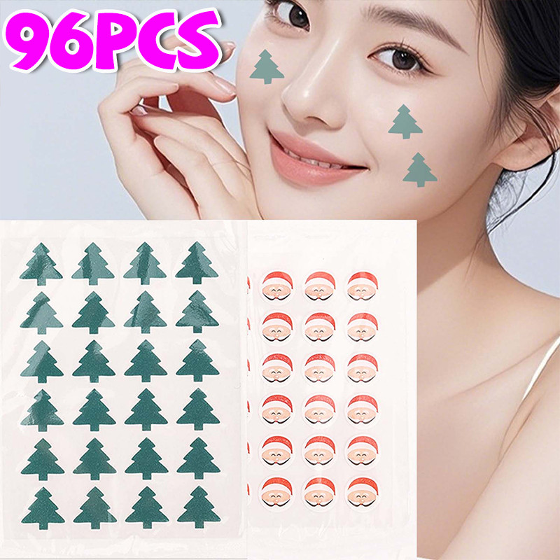 No Irritation Christmas Themed Acne Patch - Ultra-Thin Breathable Pimple Repair Sticker - ที่มีประสิ