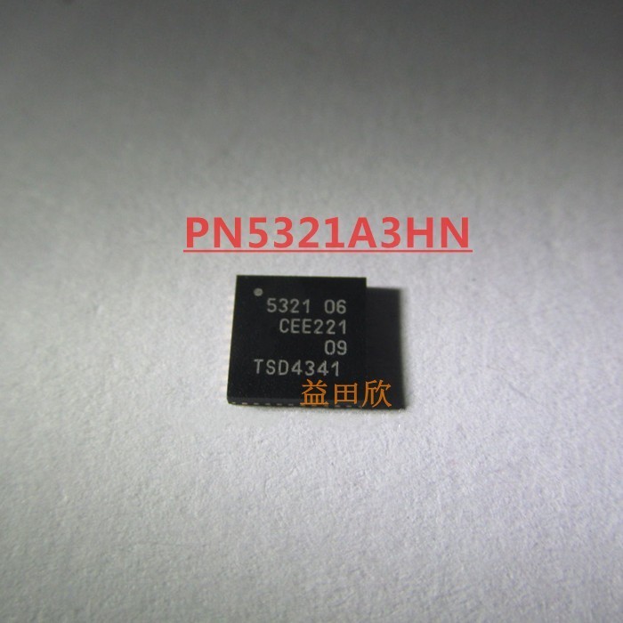 PN532 PN5321A3HN/C106 QFN40 การพิมพ์ 5321 ชิปเครื่องอ่านการ์ด NFC/RFID