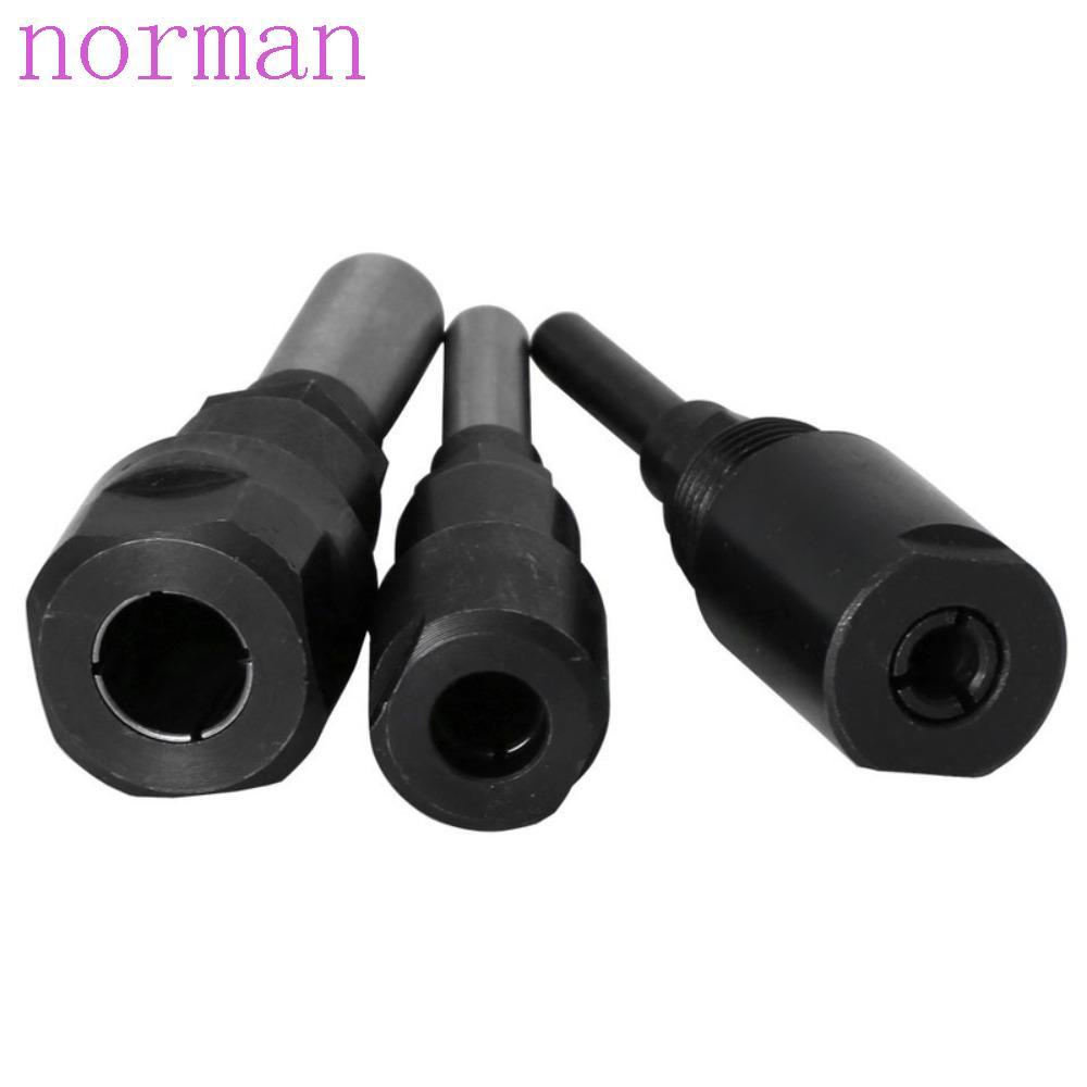 NORMAN Extension Rod 1/4 "1/2" Shank Router Bit Collet Chuck Adapter Converter Collet Holder เครื่อง