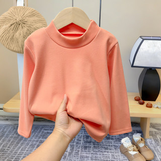 เสื้อกลางคืนสำหรับเด็กเล็ก แขนยาว สวมหัว คอสูง แบบอบอุ่น เยอ…