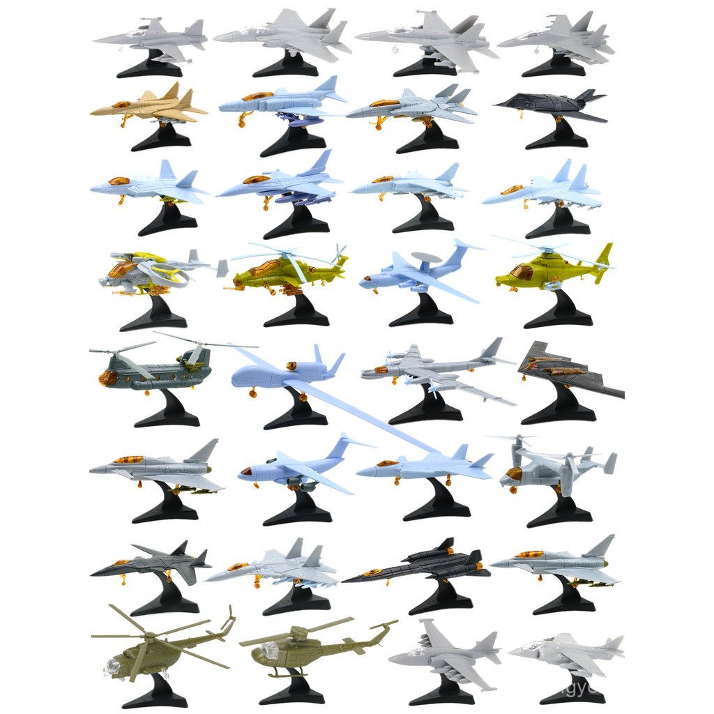 เครื่องบินรุ่น J-16 ประกอบ j16 ประกอบ J-20 ของเล่นเด็กเครื่องบิน Mini Fighter รุ่น 4d รุ่น
