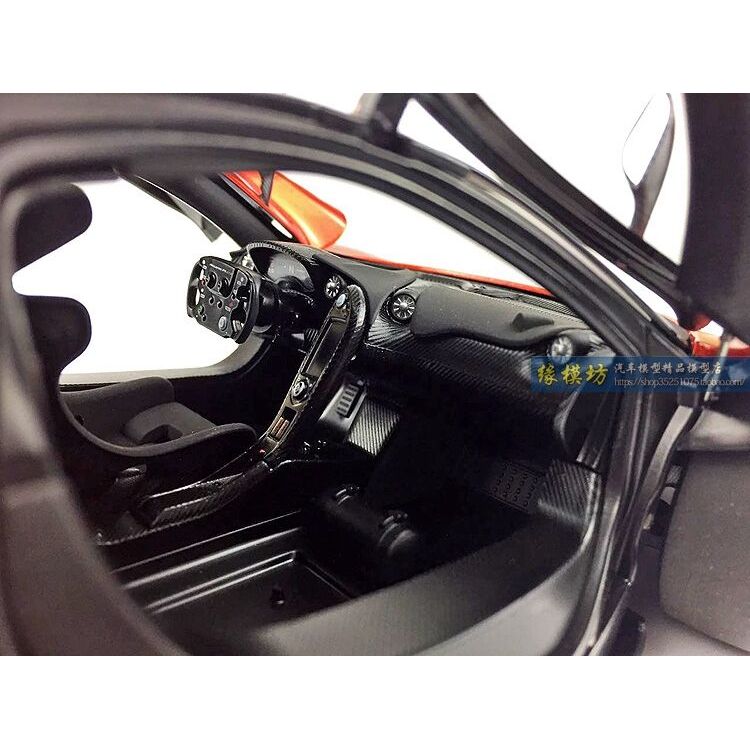23.2 AUTOART AA AUTOART AA 1: 18 McLAREN McLAREN P1 GTR ไขมันพลาสติกสีส้ม