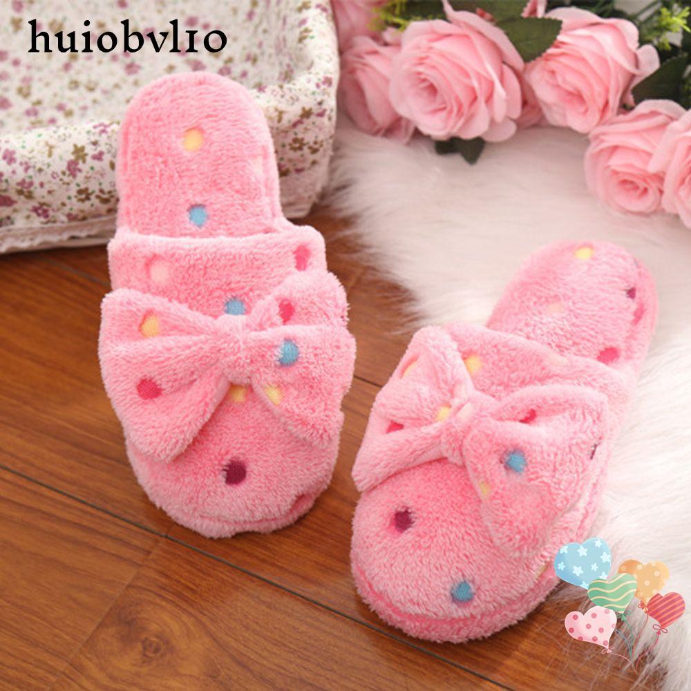HUIOBVLTH Home Shoes Warm Cute Ladies