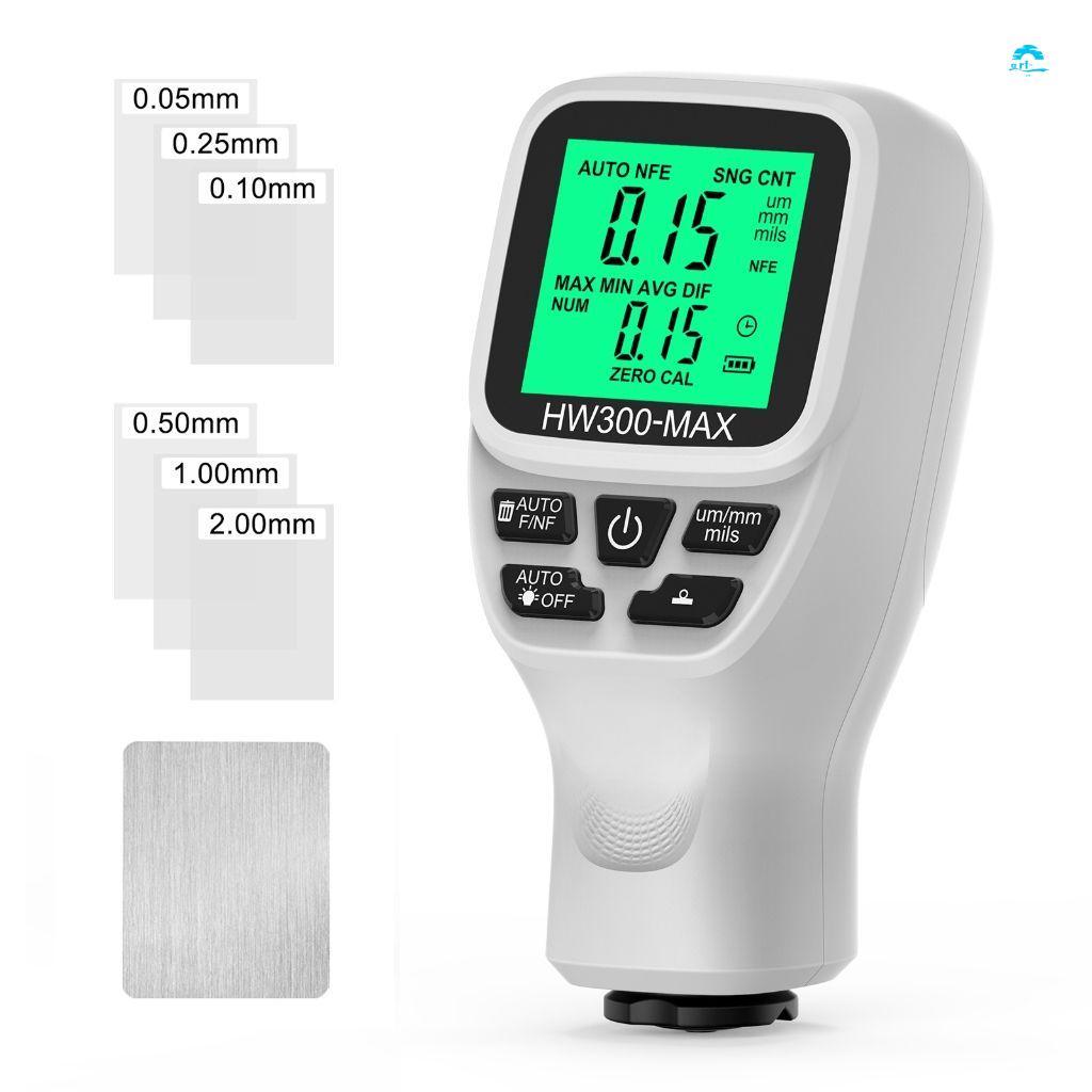 เครื่องวัดความหนา HW-300MAX - เครื่องมือวัดดิจิตอลสีขาว