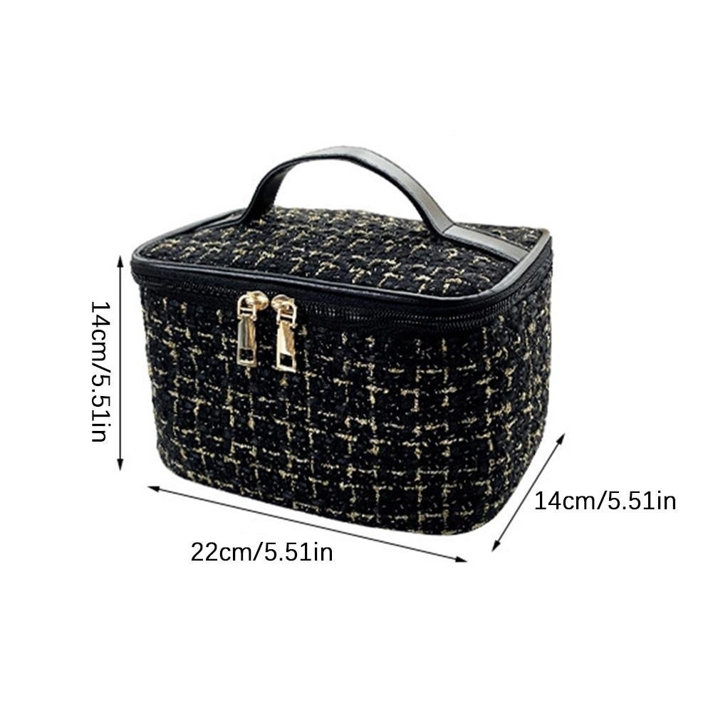 CORNER กระเป๋าเครื่องสําอาง ไนล่อน ความจุขนาดใหญ่ สําหรับเครื่องสําอาง และครีมทาผิว พกพาสะดวก - รูปที่ 7