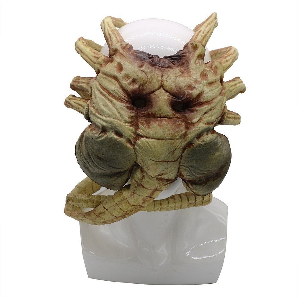 พร้อมส่ง หน้ากากสยองขวัญฮาโลวีน Party Dress Up Alien Bug Wars Predator Latex Headgear