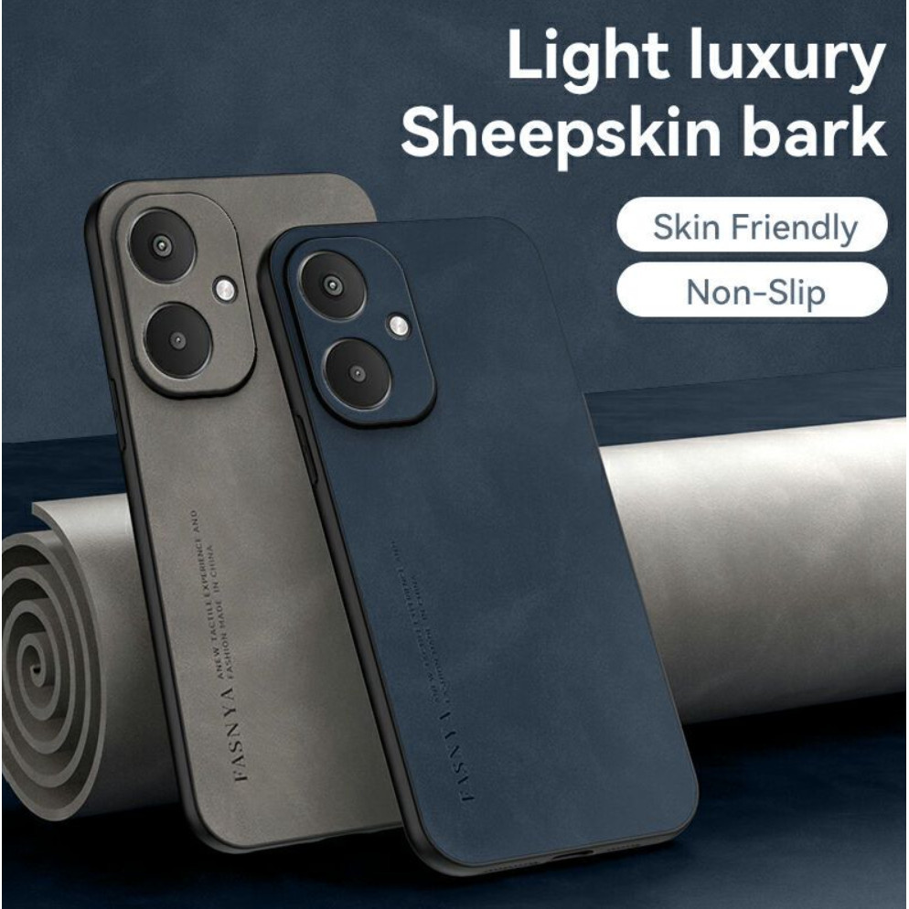 Redmi 13C 4G 23100RN82L 23106RN0DA 23108RN04Y 2311DRN14I 2310FPCA4G 2310FPCA4I Casing หนังแกะระดับไฮ