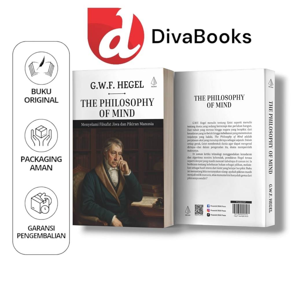 ปรัชญาแห่งจิตใจ: การสํารวจปรัชญาแห่งจิตวิญญาณและความคิดของมนุษย์ - DWF Hegel - IRCiSoD