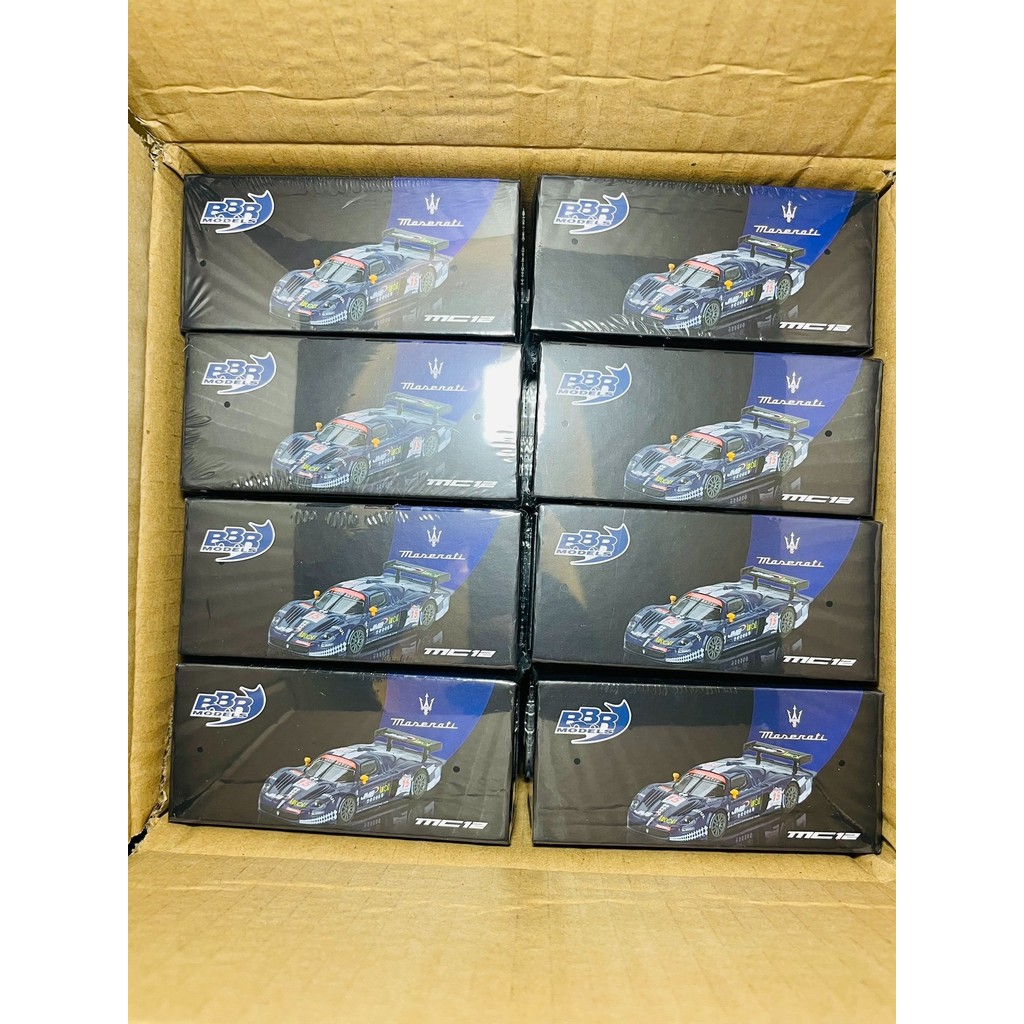 BBR MINIGT 024 Maserati MC12 Competizione #15 JMB Racing 2008 FIA 24 ชั่วโมงความอดทนRacing 64 Scaleร