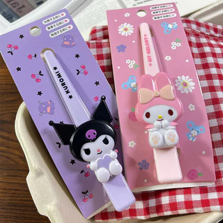 การ์ตูน Sanrio Kitty Cat /Kuromi กิ๊บติดผมปากเป็ดขนาดใหญ่สําหรับผู้หญิง 2024 เครื่องประดับผมหน้าม้าด้านข้างใหม่