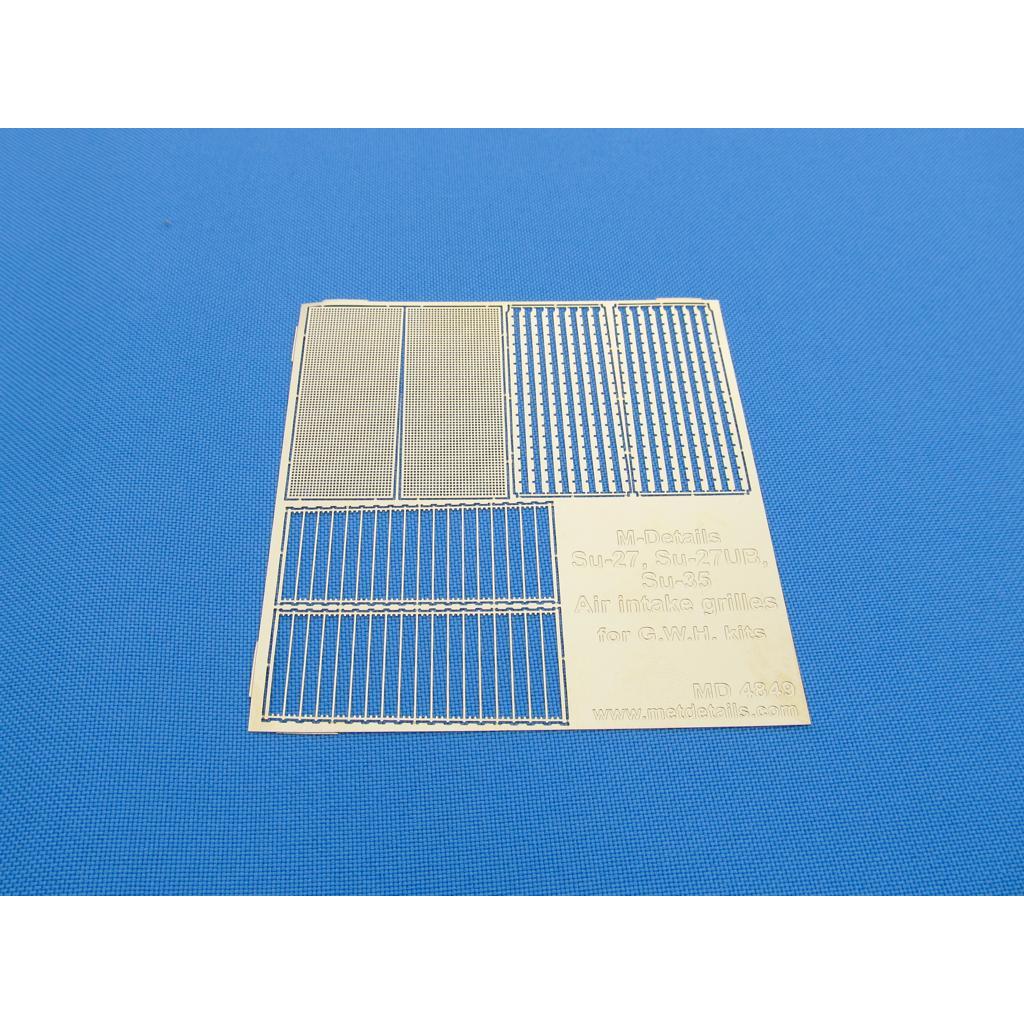 METALIC 4849 1/48 Su-27/Su-27UB/Su-35 แผ่นเจาะรูเข้าอากาศพร้อมกําแพงยิ่งใหญ่