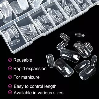 [H&S] 150/160PCS Clear Toe Nail Extensions Full Cover Press-On เคล็ดลับนิ้วเท้าปลอมฤดูร้อน DIY ชุดแต่งเล็บสําหรับผู้หญิงสาว Barefoot Decor {th}