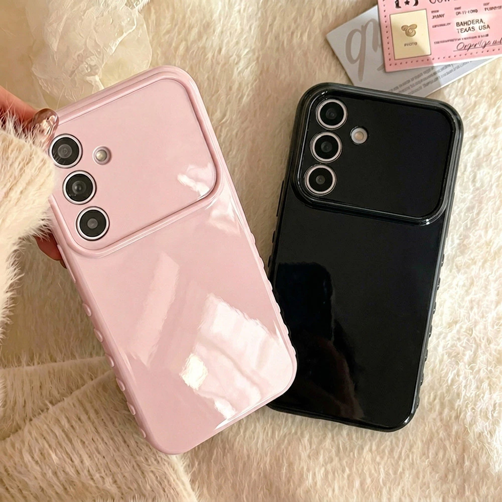 กรอบลายหัวใจ เคสโทรศัพท์ For Samsung A57 A56 A55 A37 A36 A35 A27 A26 A17 A16 A15 A14 A13 A12 A07 A06 A05S เคสซิลิโคนนิ่ม