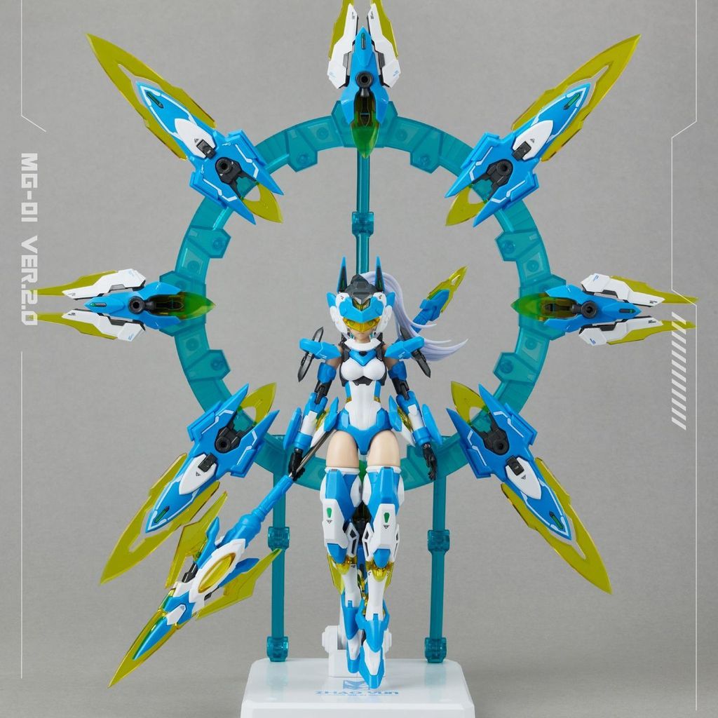 Zhuo Jiang Jianghun Ji Zhao Yun 2.0 Chenghuang ประกอบรุ่น Guochuang Mecha สามก๊ก Series Machine Girl