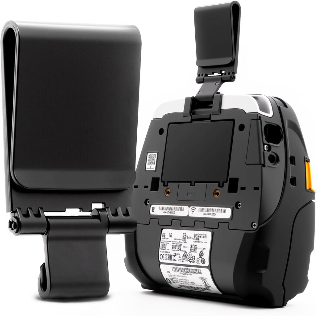 คลิปเข็มขัดสําหรับ Zebra ZQ510 ZQ511 ZQ520 ZQ521 เครื่องพิมพ์ฉลากความร้อน, เปลี่ยนฝาครอบด้านหลัง, แบ
