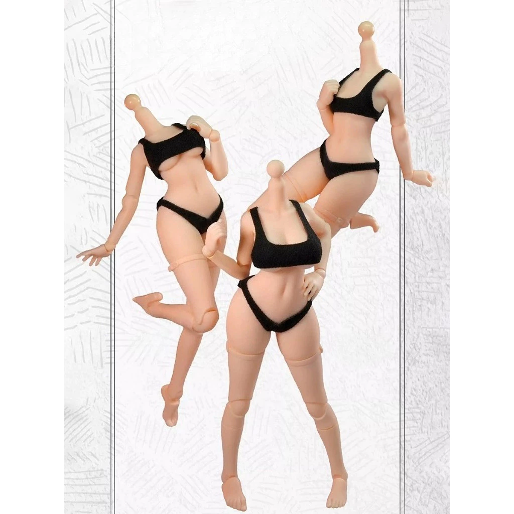 HIPLAY CHENJI CRAFT 1/12 หญิง Action Figure ฐาน (ขนาด S/L/XL) & Reconfiguration Expansion Pack