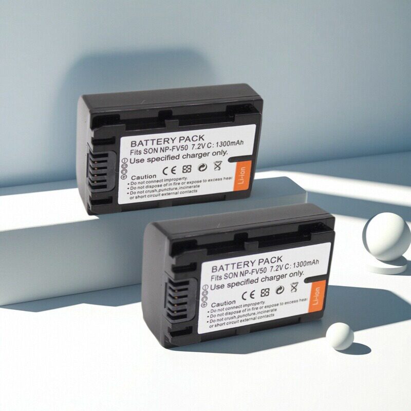 NP-FV50 แบตเตอรี่เหมาะสําหรับ Sony HDR-XR550E CX450 CX680 AXP55 กล้อง/เครื่องชาร์จ