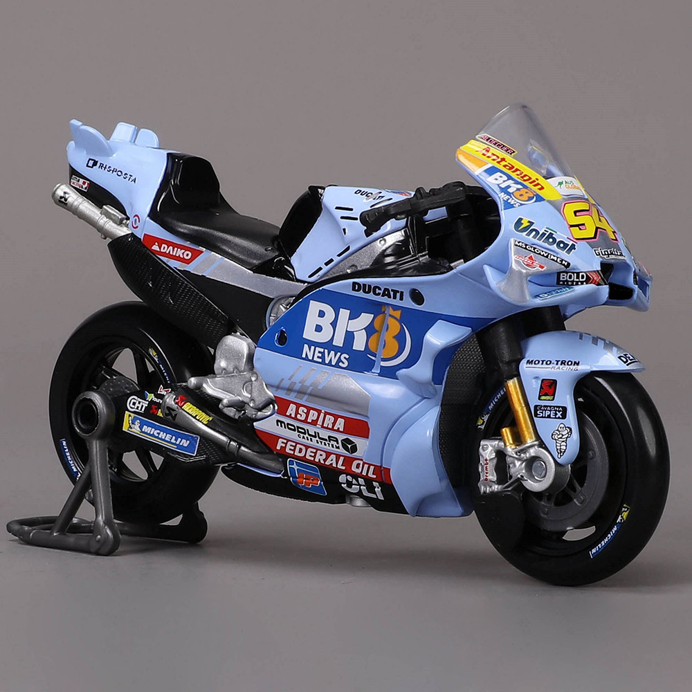 Maisto 1:18 2025 BK8 Gresini Racing Ducati Lenovo ทีม Moto GP หล่อรถจักรยานยนต์คอลเลกชันของขวัญของเล