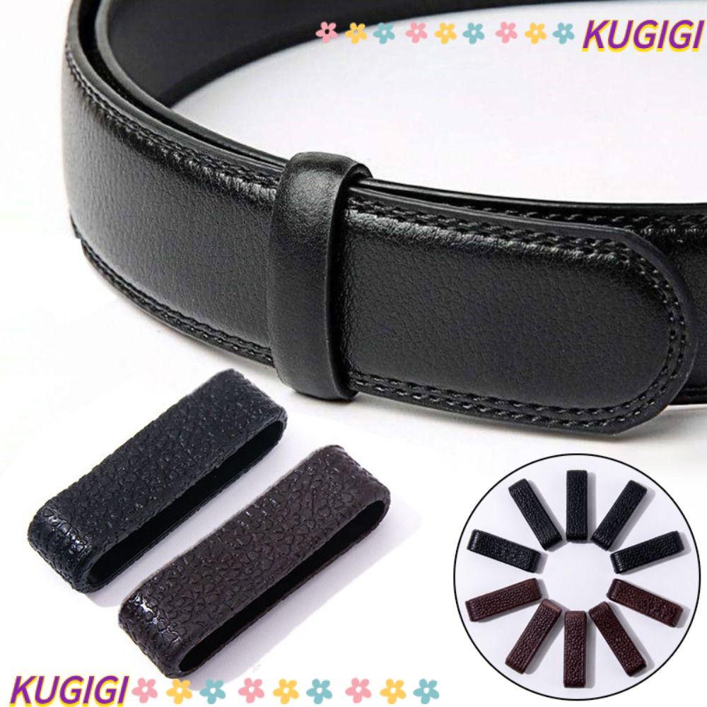 KUGIGI เข็มขัด Keeper Loops, Universal 40 มม.TPU หนังเข็มขัด Loop Holder, ทนทานที่ละเอียดอ่อน DIY เข็มขัด End Retainer แหวนสําหรับ 30-38 มม.