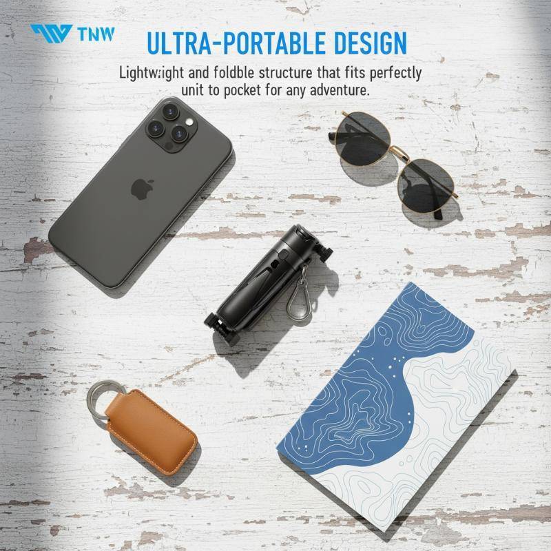 Thewoodfamer TNW T26 Selfie Sti Mini ขยายโทรศัพท์ Grip ขาตั้งกล้องระยะไกล Vlog วิดีโอ EN