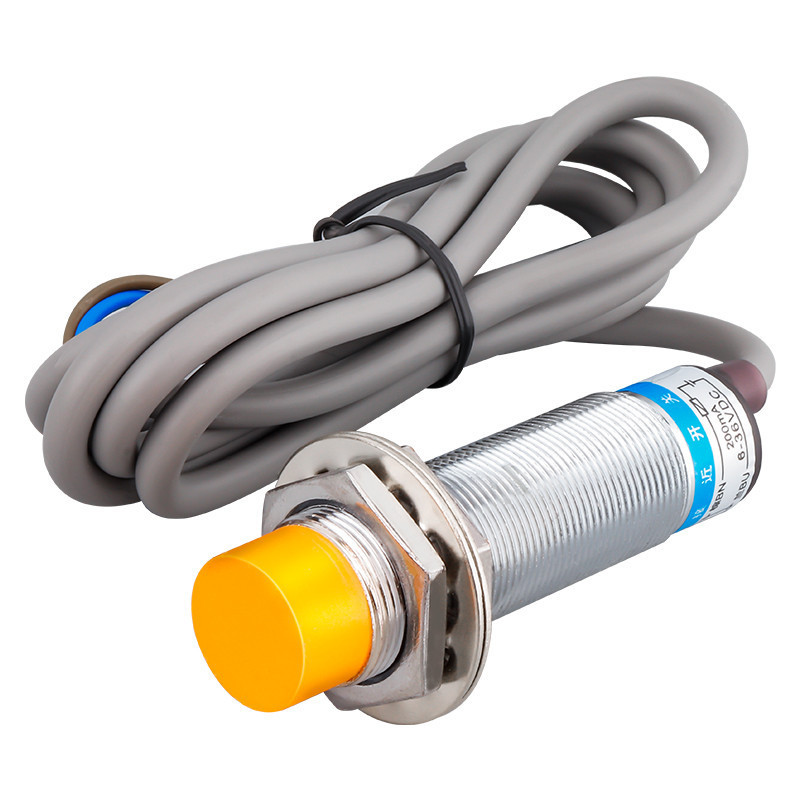 ไทค์ 8. Hugong Proximity Switch LJ18A3-8-ZBX Sensor สามสาย NPN ปกติเปิด 24 เซ็นเซอร์โลหะ M18 YKXS G2