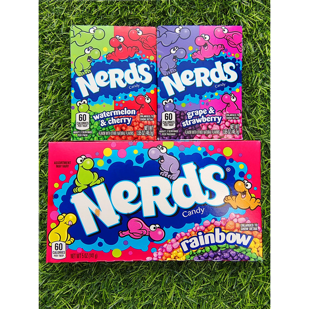 Wanka RAINBOW Granules CANDY น้ําผลไม้กรอบ CANDY RAINBOW NERDS TANGY CRUNCHY CANDY
