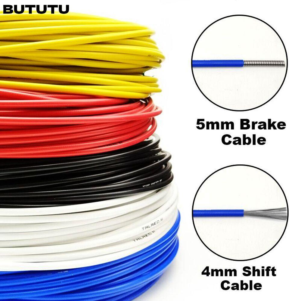 BUTUTU 1/2/ Shift Cable Wire 4mm/5mm Line Pipe MTB Road Derailleur Cable
