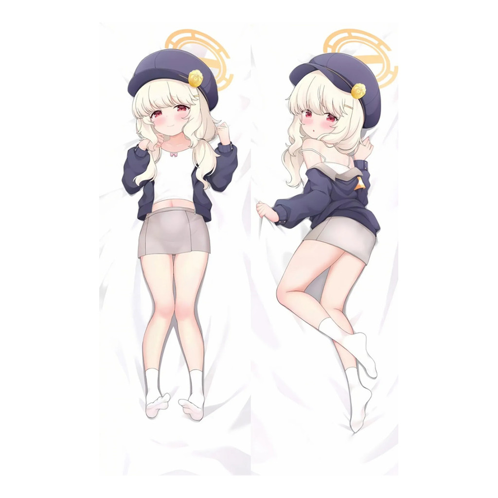 อะนิเมะ Blue Archive Utsumi-aoba Dakimakura กอดหมอนออกแบบใหม่ยาวปลอกหมอนบ้านผ้าปูที่นอนพีชผิว