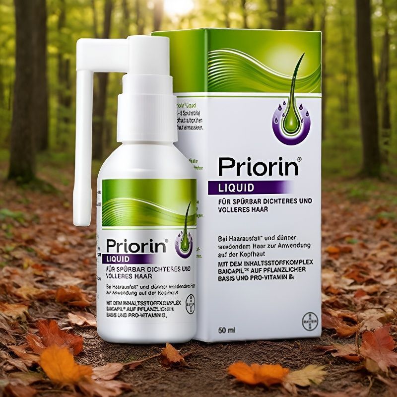 [Bayer] Priorin Hair Growth Essence Strong Anti-Hair Loss Essence Spray 50ml Strong Hair Density Hai