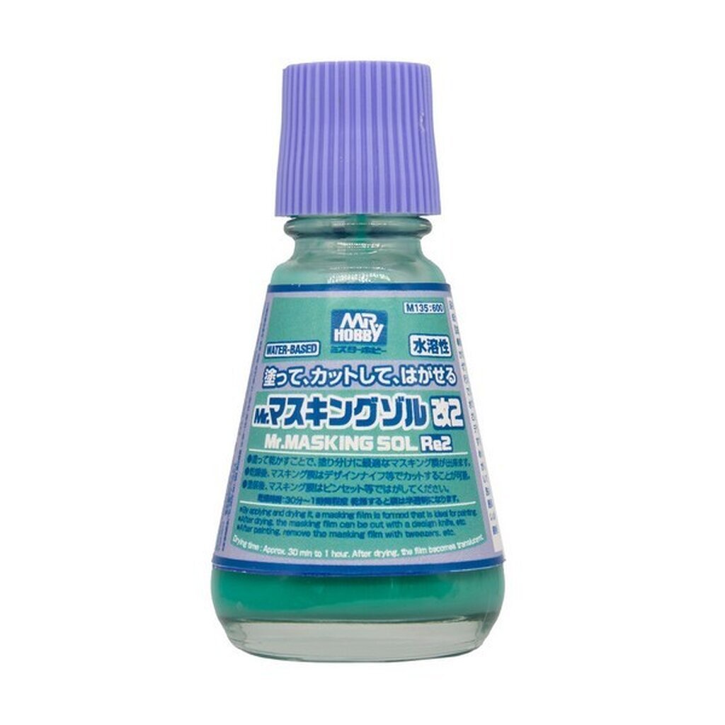 Mr.Hobby Masking Sol Re2 M-135 20ml Water Based Solution 4973028927863 (สี)