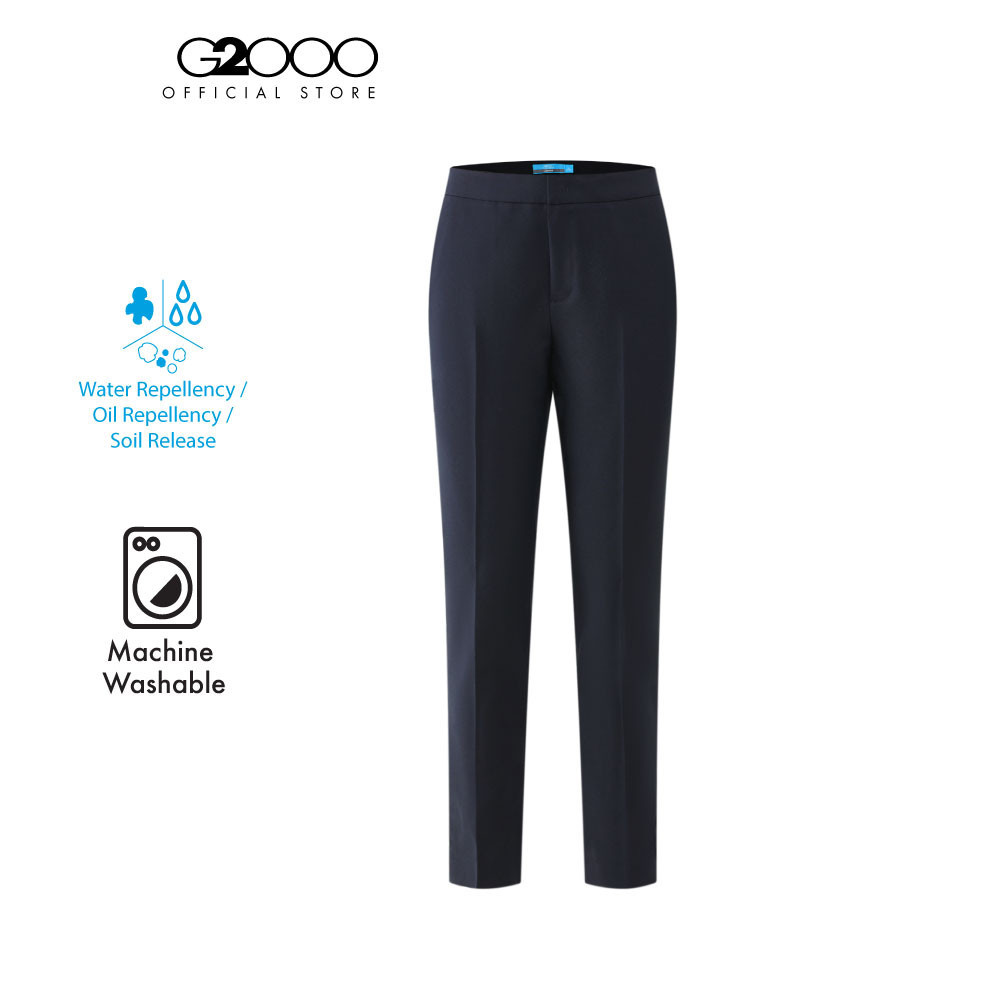 G2000 กางเกงสูทสำหรับผู้หญิง Ankle Cigarette Shape รุ่น 5125100679 NAVY