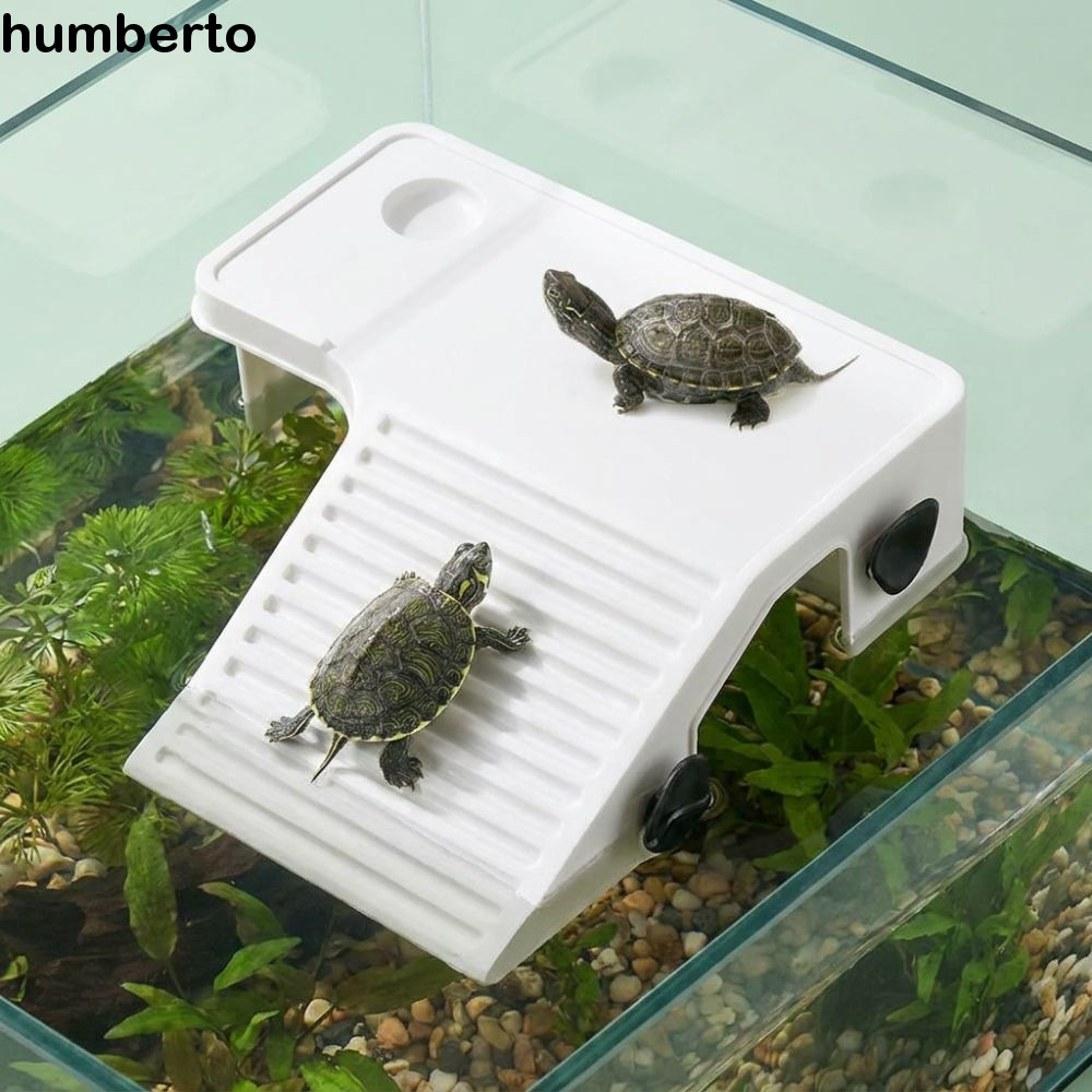 HUMBERTO Basking Platform, Plastic Stable Turtle Floating Platform, Resting Platform Non-Slip Vacuum