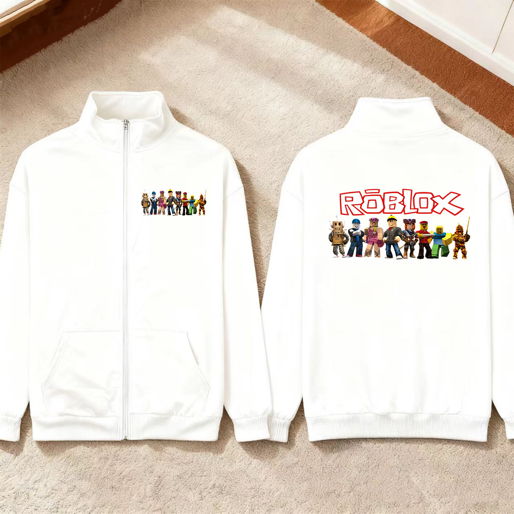 CODเสื้อโค้ท Roblox ผ้าฝ้าย Roblox รูปแบบ เสื้อโค้ท ขนาด M-3XL เสื้อโค้ท เนื้อผ้าสะดวกสบาย #01S-5XL