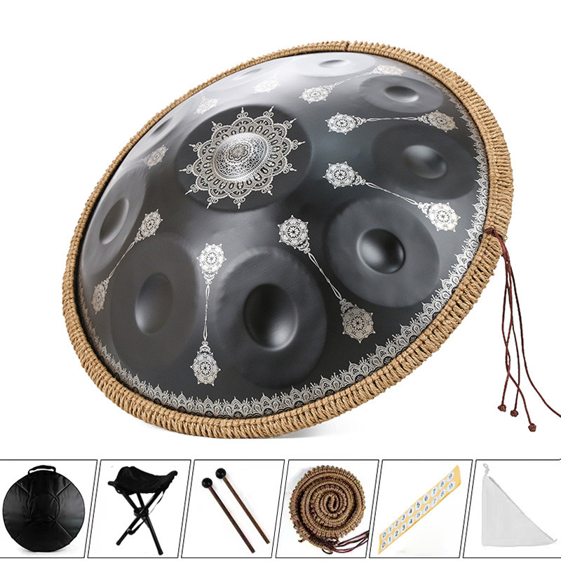Hand Disc Drum Deer Ming handpan Hand Disc 440 Hertz 432 Hertz Ethereal Drum Instrument