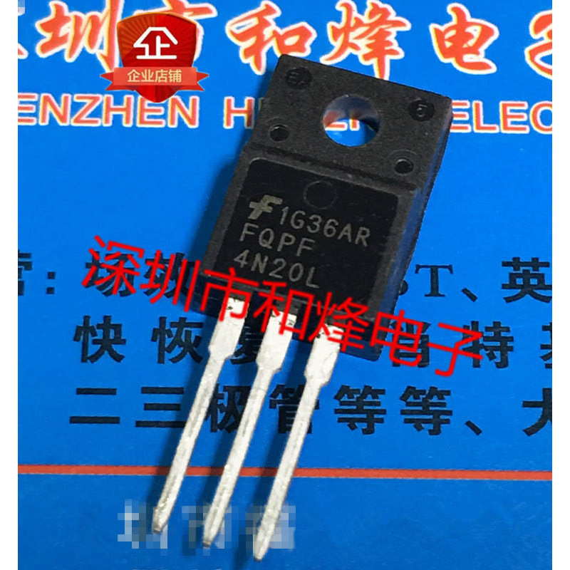 10 ชิ้น FQPF4N20L TO-220F 3.0A 200V วิทยุไตรโอด