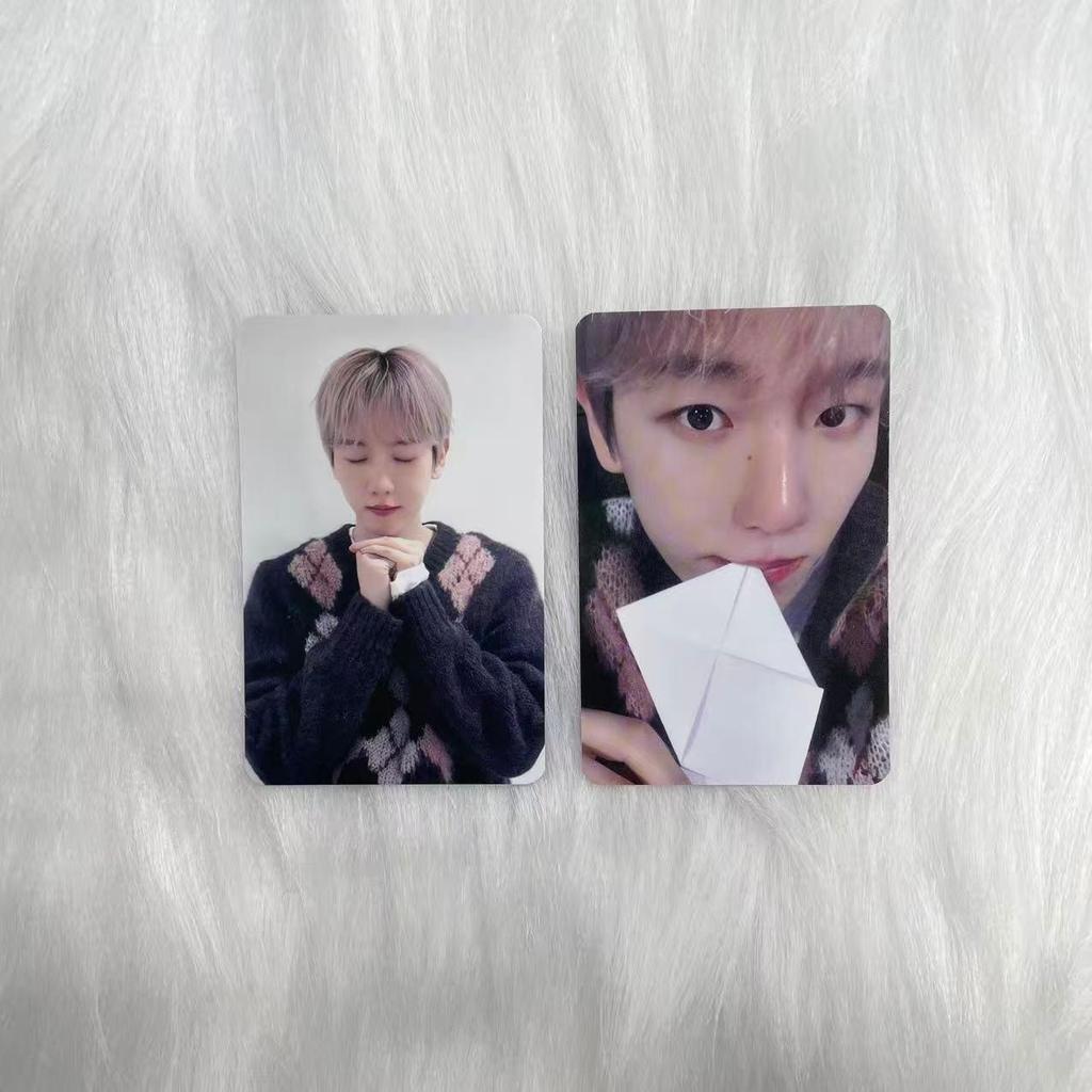 EXO Baekhyun Prayer Hyun + Envelope Hyun การ์ดลายเซ็นญี่ปุ่น การ์ดลายเซ็น Whoop