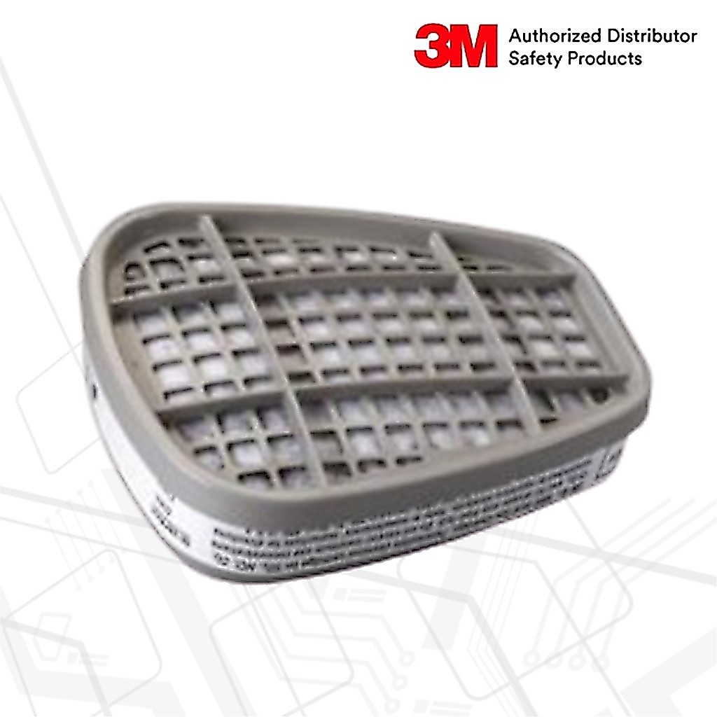 3M™ 6002 ตลับกรองไอกรด (2ชิ้น)