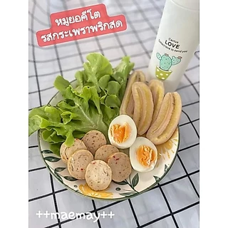 [คีโต] หมูยอ ลูกชิ้น สูตรคีโตแท้ 100% ไร้แป้ง ไร้น้ำตาล ไร้สารปรุงรส