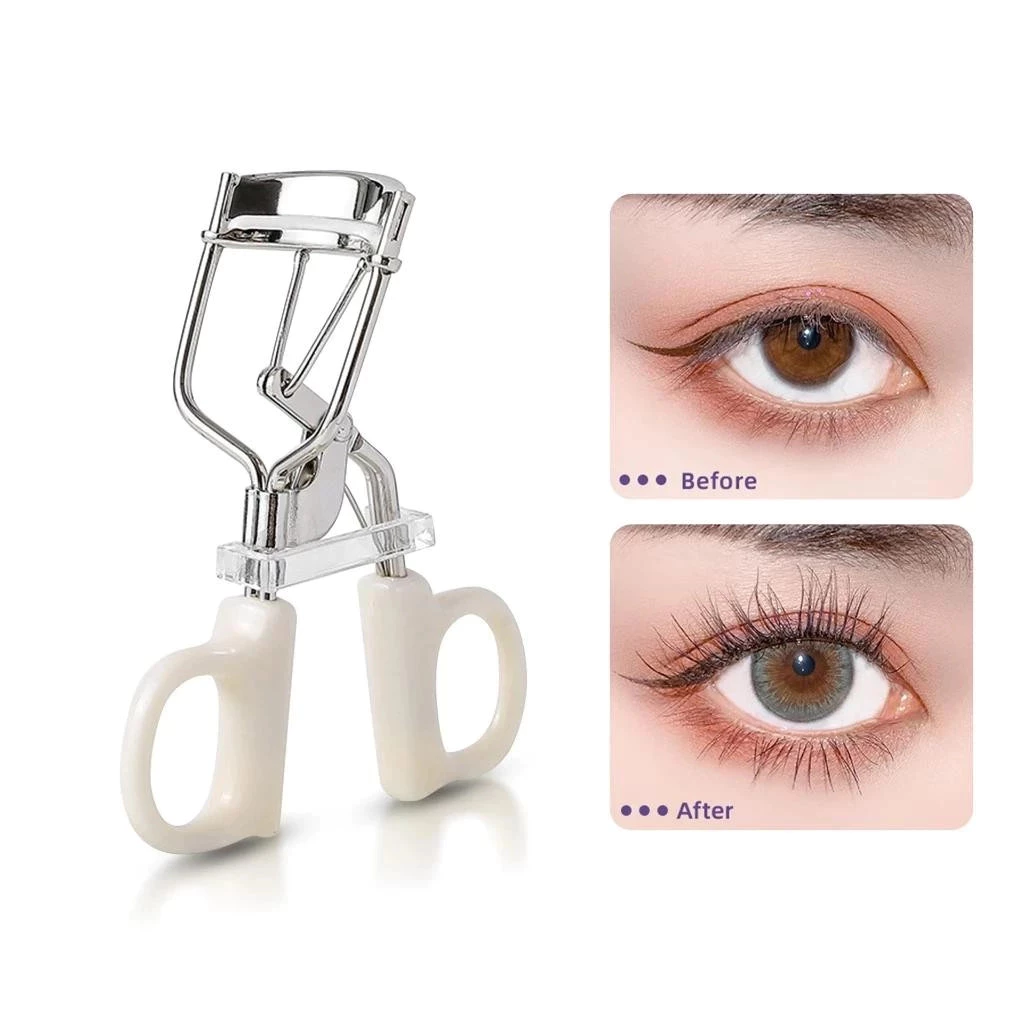 Novvia ที่ดัดขนตา ที่ดัดขนตาปลอม Eyelash Curler รูปทรงโค้งดัดง่าย ขนตางอนตลอดวัน ถนอมขนตา ไม่หัก