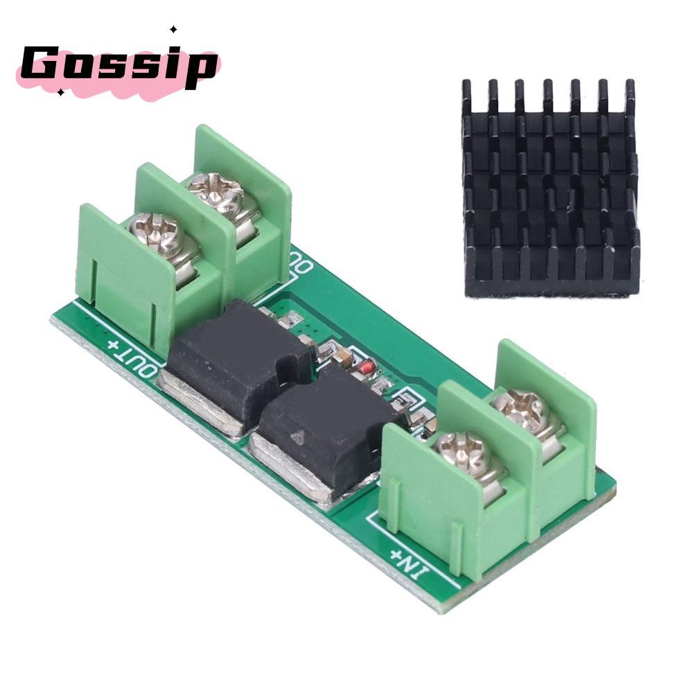 GOSSIP Ideal Diode Module, 15A Anti-backflow แผงป้องกันย้อนกลับชลประทาน Ideal Diode, พร้อมฮีทซิงค์ D